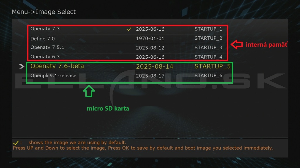 Zobrazenie všetkých multiboot slotov vrátane slotu 6 v Recovery menu