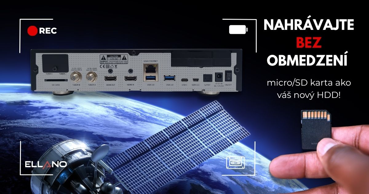 jednoduchy navod ako pripravit microsd kartu pre nahravanie a timeshift v enigma2 ellano 6541