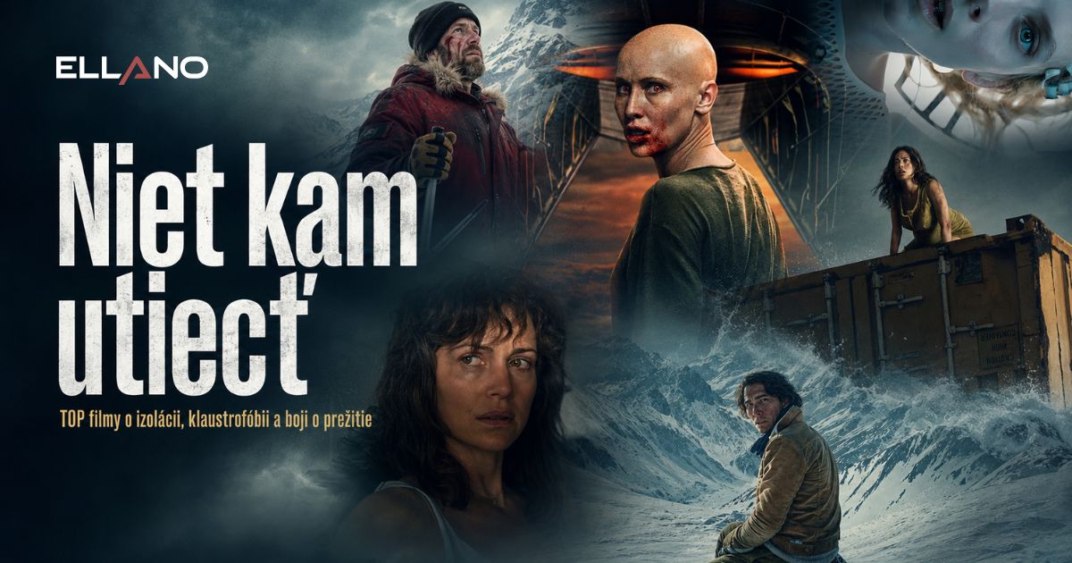 Koláž filmov o izolácii, klaustrofóbii a boji o prežitie