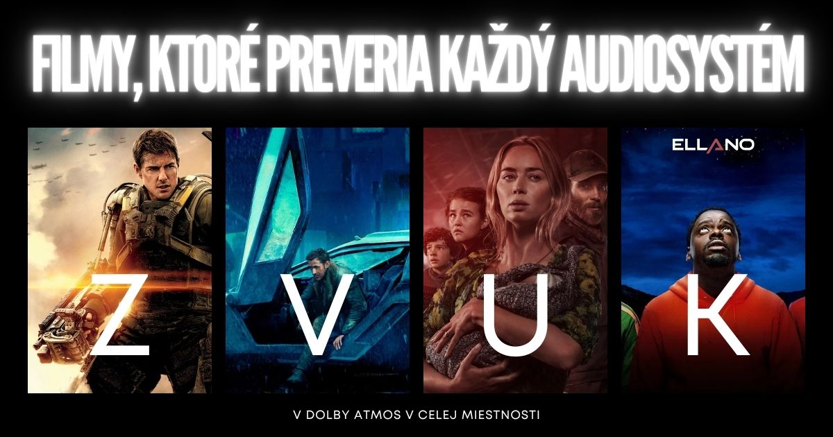 filmy s najlepším zvukom pre domáce kino Dolby Atmos