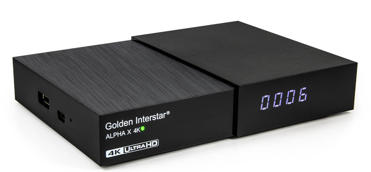 golden interstar alpha x 4k linux 1
