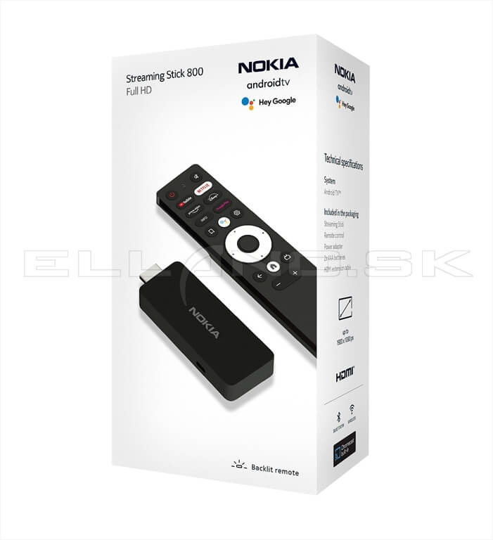 Nokia Streaming Stick 800 packaging webshop GROSS