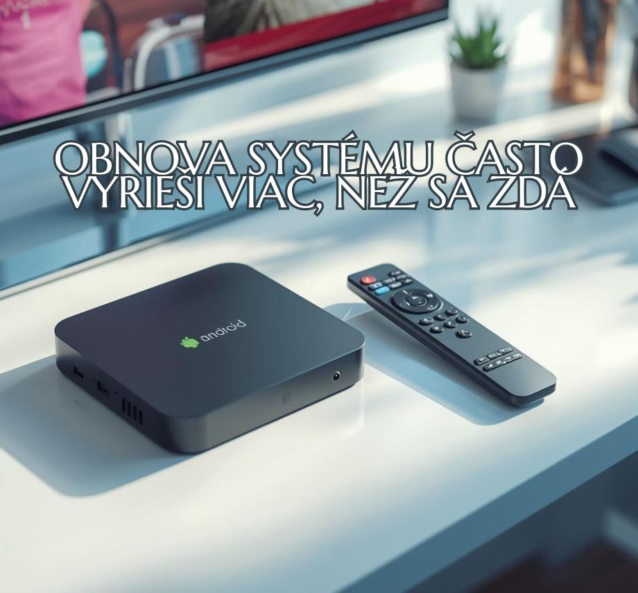 Android TV box zamŕza? Toto je najrýchlejší spôsob, ako ho resetovať 