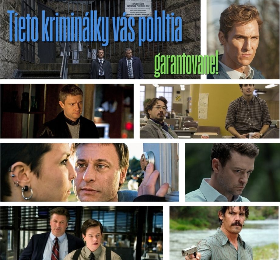 najlepšie kriminálne seriály a filmy súčasnosti