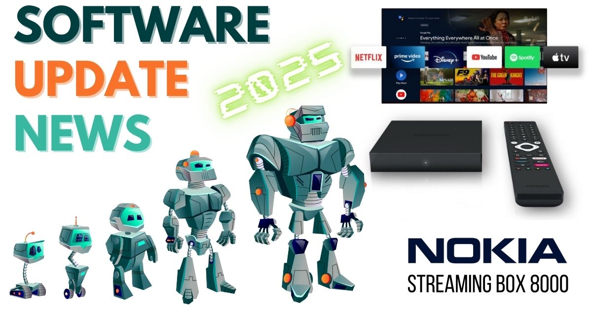 nokia streaming box 8000 update 2025 android 12 555741