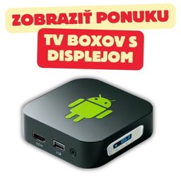 android tv boxy krabicove s diplejom 15444