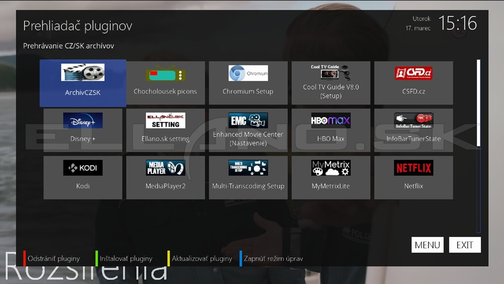 Pluginy Enigma2 OpenATV 7.6 AB Pulse 4K