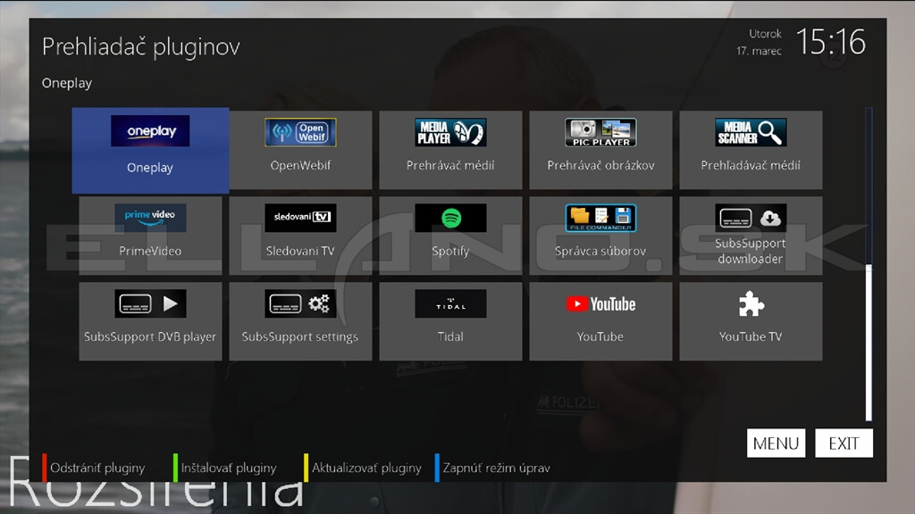 Pluginy Enigma2 OpenATV 7.6 AB Pulse 4K