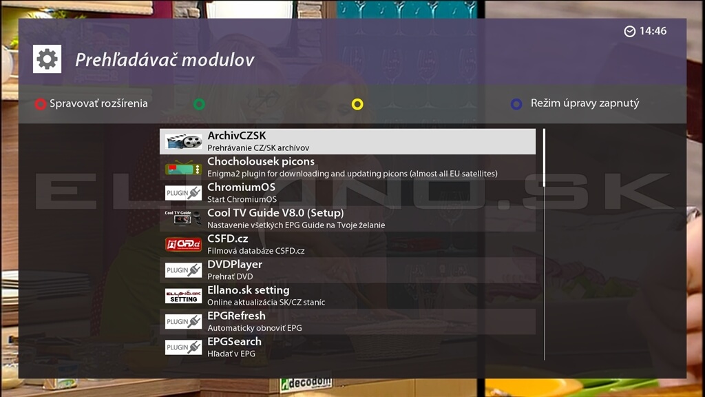 Pluginy v Enigma2 od VTI 15.0.04 u VU+ DUO 4K