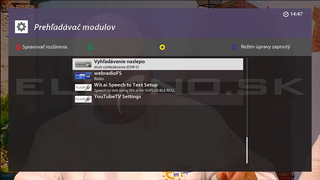 Pluginy v Enigma2 od VTI 15.0.04 u VU+ DUO 4K