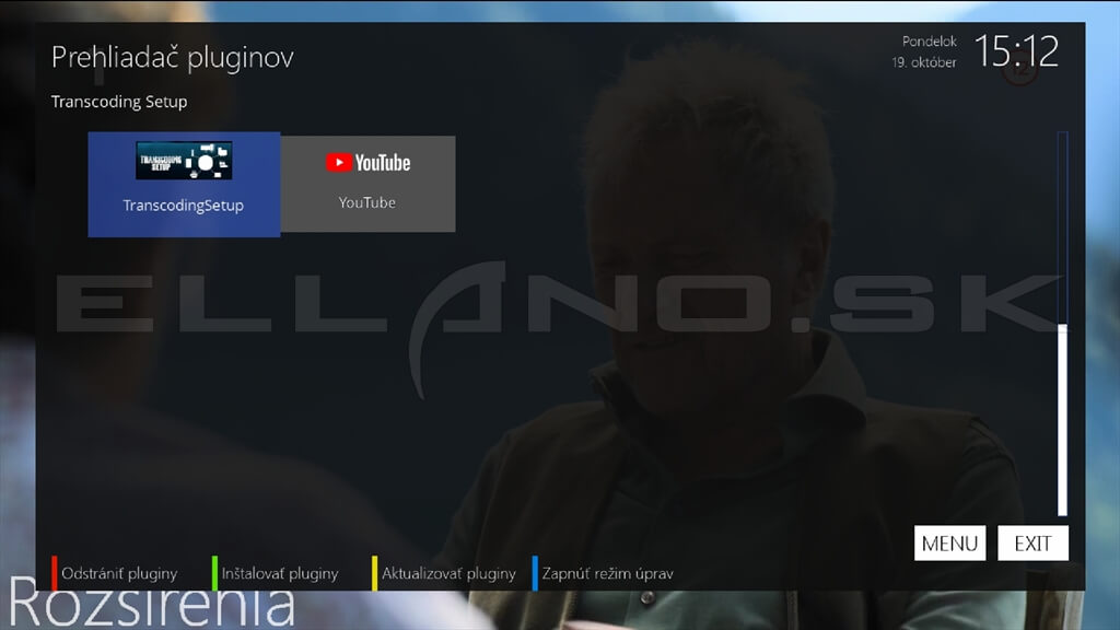 Nainštalované pluginy Enigma2 OpenATV 7.6.0 pre VU+ Solo2, časť 2