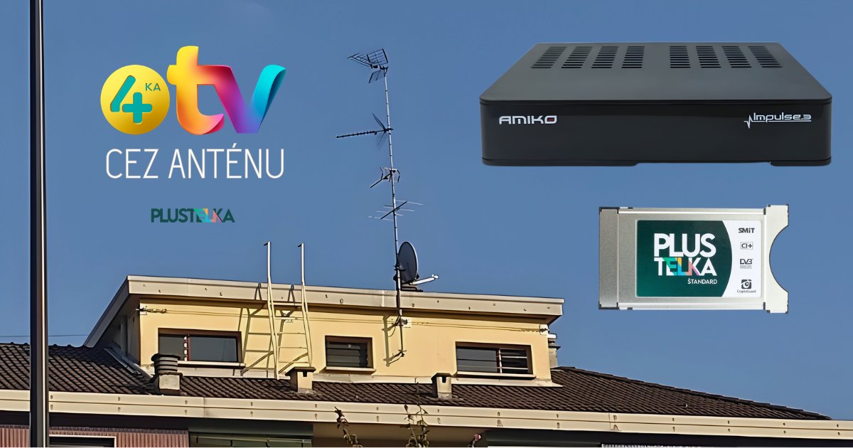 zariadenia pre 4ka tv cez antenu