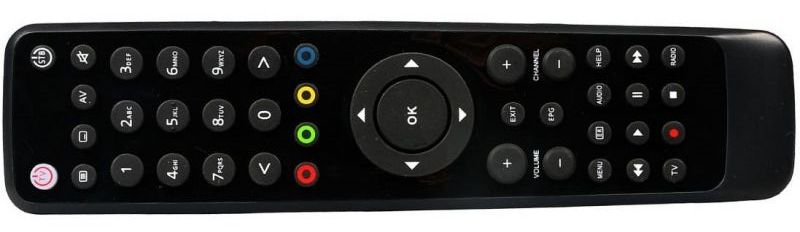 universal remote control for all receivers vu